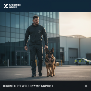 dog handler security